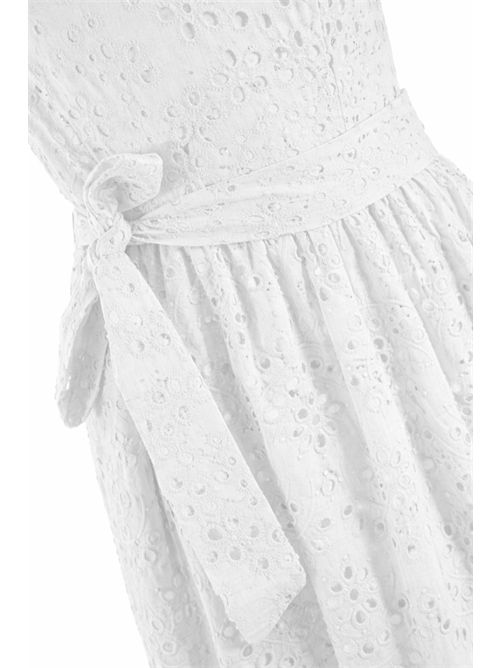 Abito in cotone sangallo con spalline Cocco NO SECRETS | 261NS244COCCO